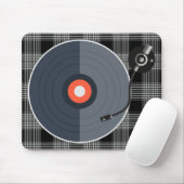 Vinyl Record Mousepad Muismat (Met muis)