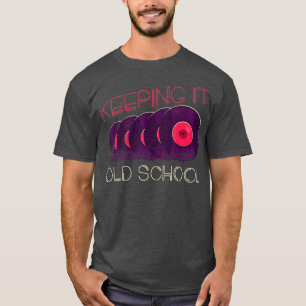 Vinyl Record - platenspeler DJ Audiophile LP T-shirt