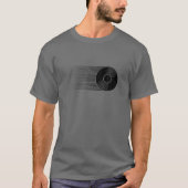 Vinyl Record Player  DJ Music T-shirt (Voorkant)