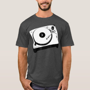 Vinyl Record Player Oldschool DJ Platenspeler T-shirt