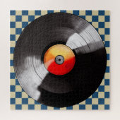 Vinyl Record Puzzel (Horizontaal)