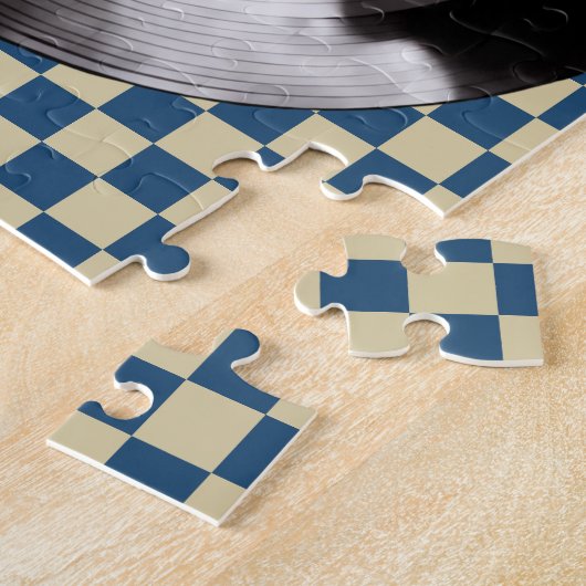 Vinyl Record Puzzel (Zijkant)