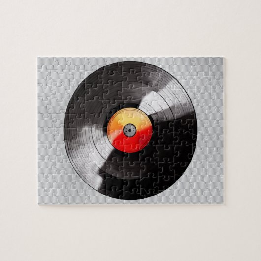 Vinyl Record Puzzel Legpuzzel (Horizontaal)