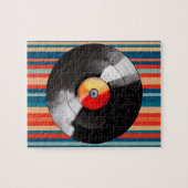 Vinyl Record Puzzel Legpuzzel (Horizontaal)