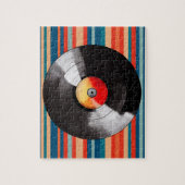 Vinyl Record Puzzel Legpuzzel (Verticaal)