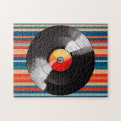 Vinyl Record Puzzel Legpuzzel (Horizontaal)