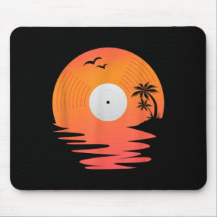 Vinyl Record Retro Disc Zee Beach Platenspelers De Muismat
