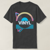 Vinyl Record Retro Music Retro Gift T-shirt (Design voorkant)