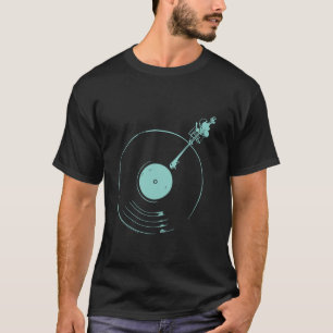 Vinyl Record Retro Muziek  Disc Jockey Gift T-shirt