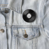 Vinyl.Record Ronde Button 5,7 Cm (In situ)