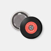 Vinyl Record Single Design Magneet (Voorkant / Achterkant)