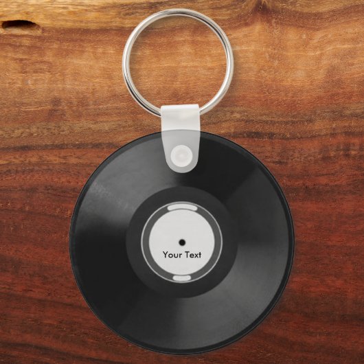 Vinyl.Record Sleutelhanger (Voorkant)
