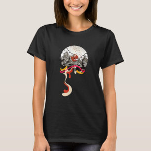 Vinyl Record Sun Set Shimmer Landschap Musican T-shirt