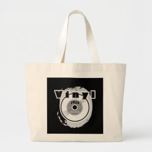VINYL record van 1973 Grote Tote Bag