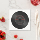 Vinyl Record Verjaardagsfeest Servetten - Retr (Insitu)