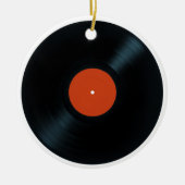 VINYL RECORD-versiering Keramisch Ornament (Voorkant)