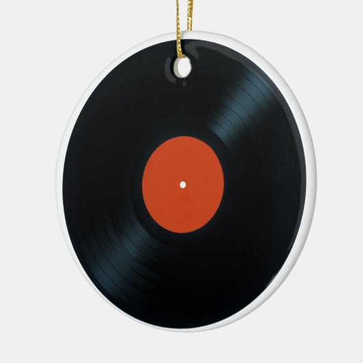 VINYL RECORD-versiering Keramisch Ornament (Links)