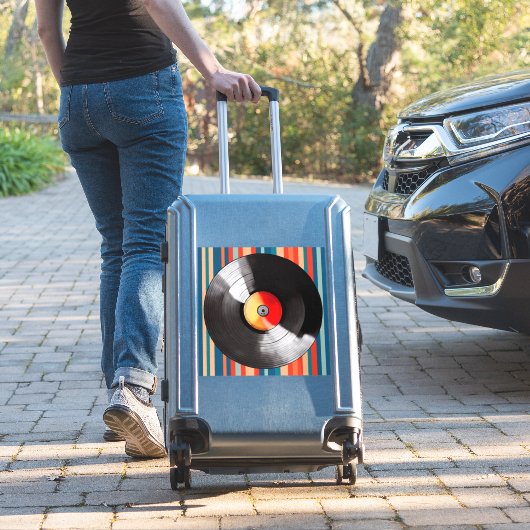 Vinyl Record Vinyl Sticker (Koffer Insitu)