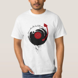 Vinyl Records Home is waar de Platenspeler draait T-shirt