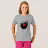 Vinyl Records Home is waar de Platenspeler draait T-shirt (Voorkant volledig)