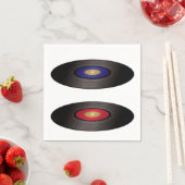 Vinyl Records Papieren servetten (Insitu)