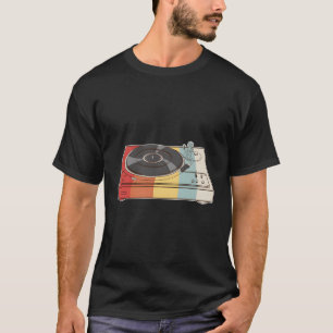 Vinyl Records Platenspeler DJ T-shirt