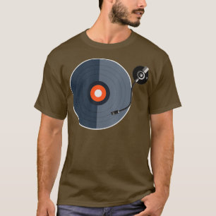 Vinyl Retro LP - DJ Platenspeler record collectie T-shirt