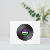 Vinyl Rocks LP Briefkaart (Staand voorkant)