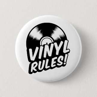 vinyl ronde button 5,7 cm