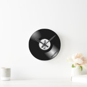 Vinyl Ronde Klok (Huis)