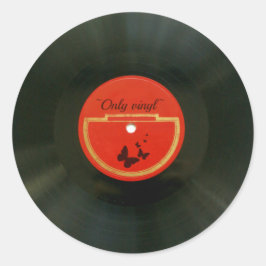 Vinyl Ronde Sticker