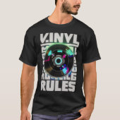 Vinyl Rules T-shirt (Voorkant)