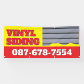 Vinyl Siding Services Aangepaste Banner (Horizontaal)