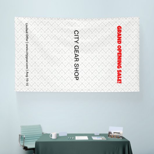 Vinyl spandoeken met oogjes –4x8 outdoor borden sn (Beurs)