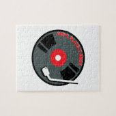 Vinyl speelt het beste legpuzzel (Horizontaal)