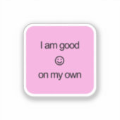 Vinyl Sticker (Voorkant)