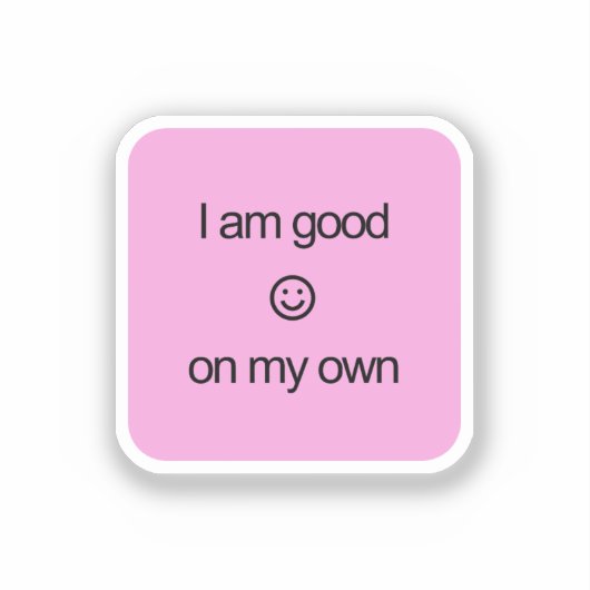 Vinyl Sticker (Voorkant)