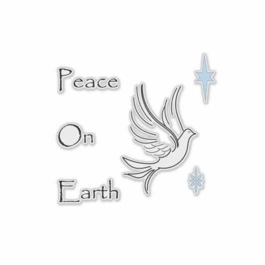 Vinyl Sticker (Voorkant)