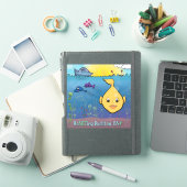 Vinyl Sticker - Goldie Fish - Buellton.Art (iPad Cover)