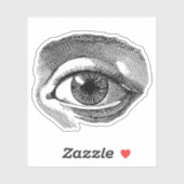 Vinyl Sticker  grafisch afbeelding Eye (Vel)