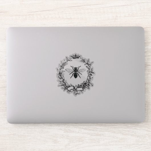 Vinyl Sticker  grafisch afbeelding Queen Bee (Computer)