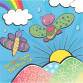 Vinyl Sticker - Houden van de regen - Buellton.Art (Voorkant)