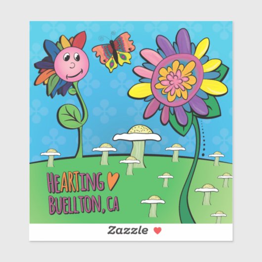 Vinyl Sticker - Leuke Natuur -Buellton.Art (Vel)