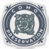 Vinyl Sticker met Logo (Voorkant)