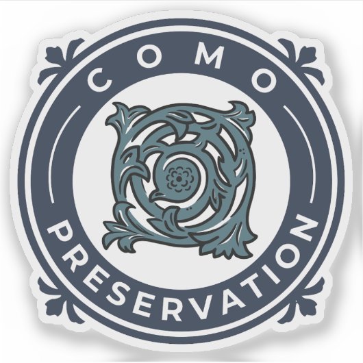 Vinyl Sticker met Logo (Voorkant)