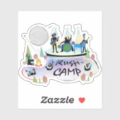 Vinyl Sticker RushCamp! (Vel)