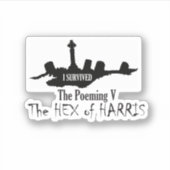 Vinyl sticker— voor uw laptop, waterfles, enz sticker (Voorkant)