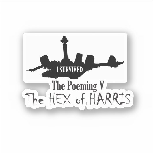 Vinyl sticker— voor uw laptop, waterfles, enz sticker (Voorkant)