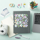 Vinyl stickers medium set Kerstmis tekens (iPad Cover)