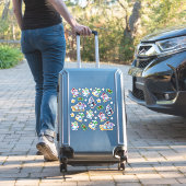 Vinyl stickers prachtige set kerstpersonages (Koffer Insitu)